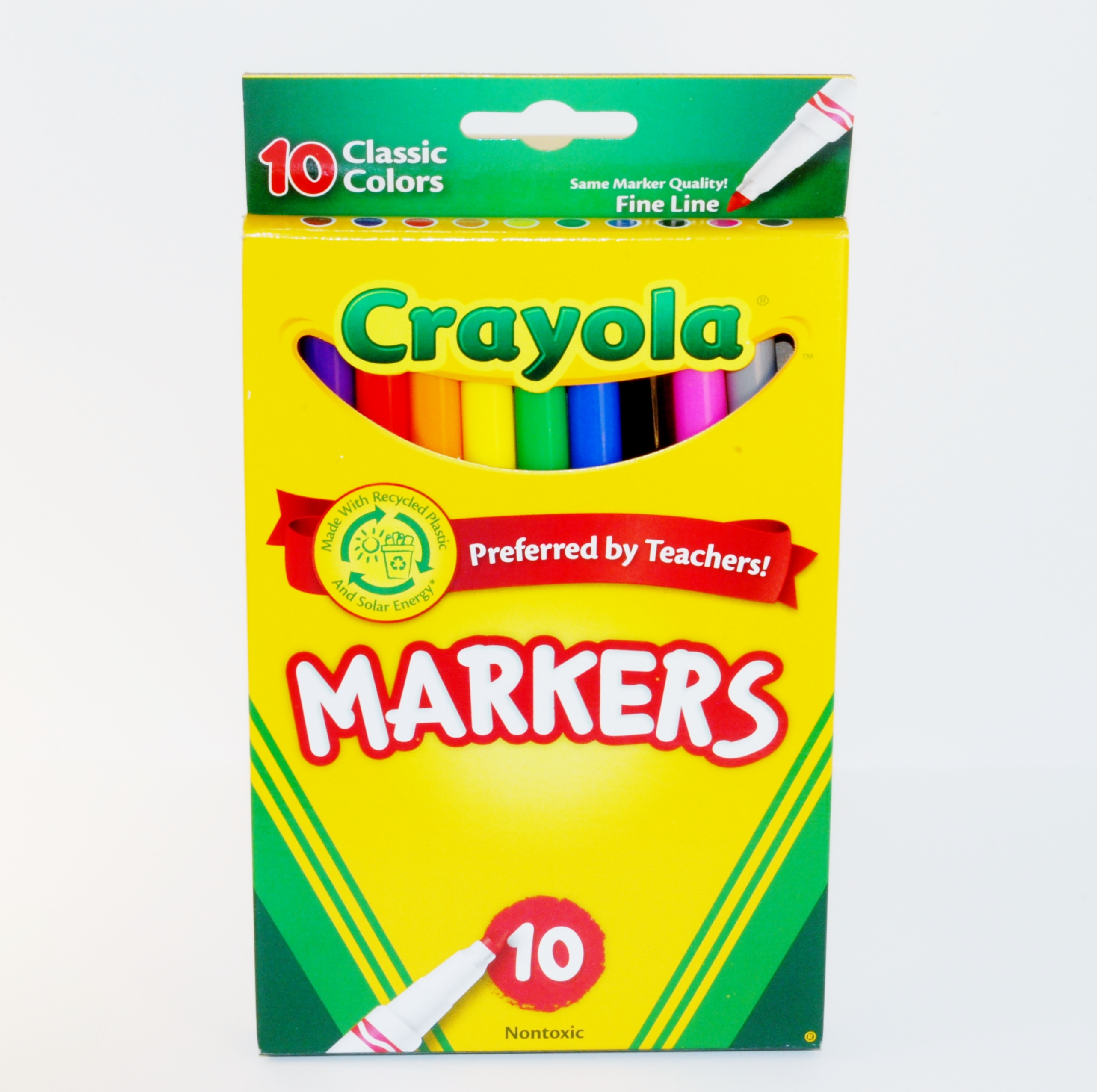 10 Pack of Crayola Skinny Markers - The Art Spark: A Creative